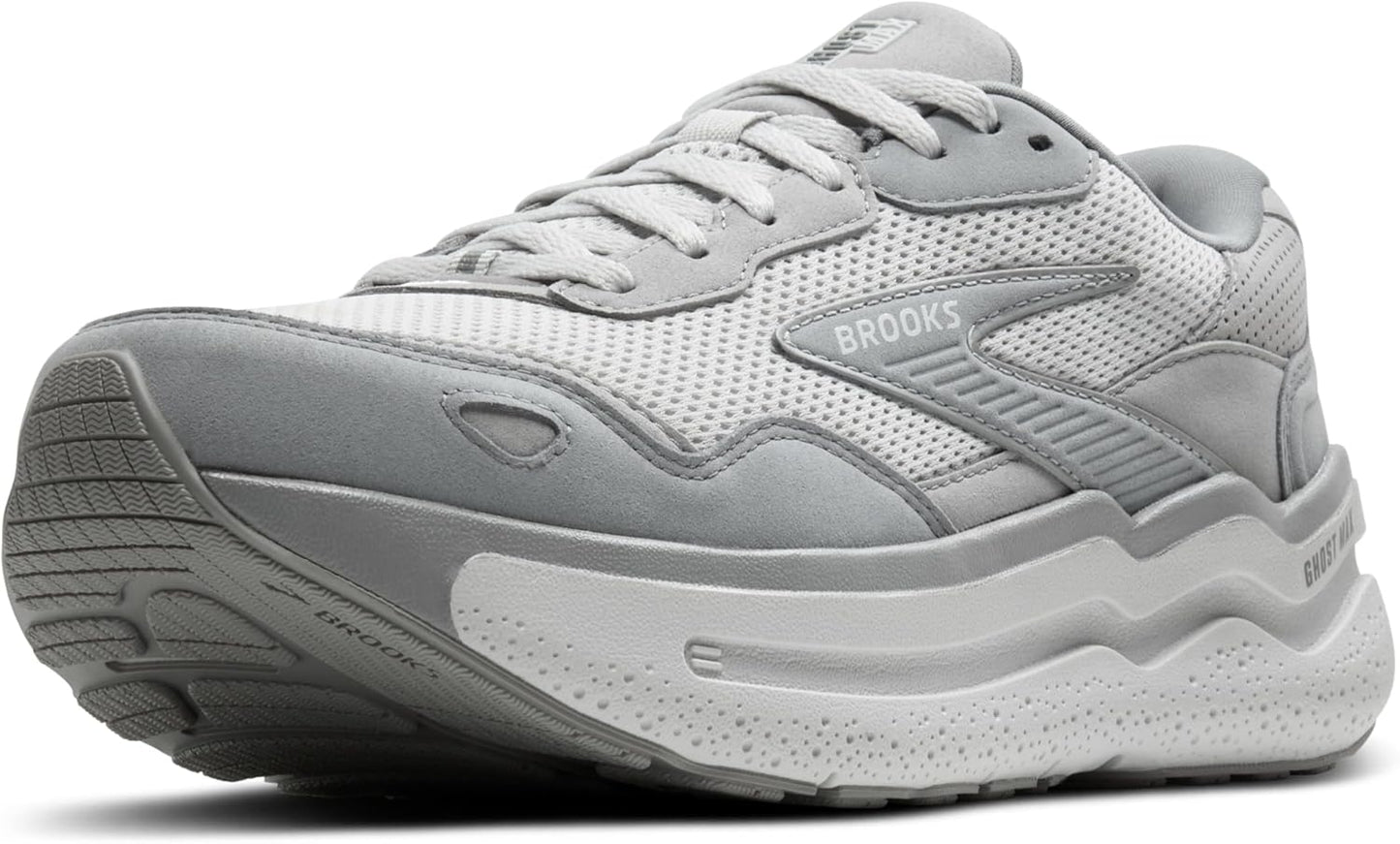 Brooks Mens Ghost Max Suede/Leather Running & Walking Shoe Review