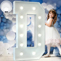 Marquee Letters 4 Feet Tall Light Up Decorations for Events