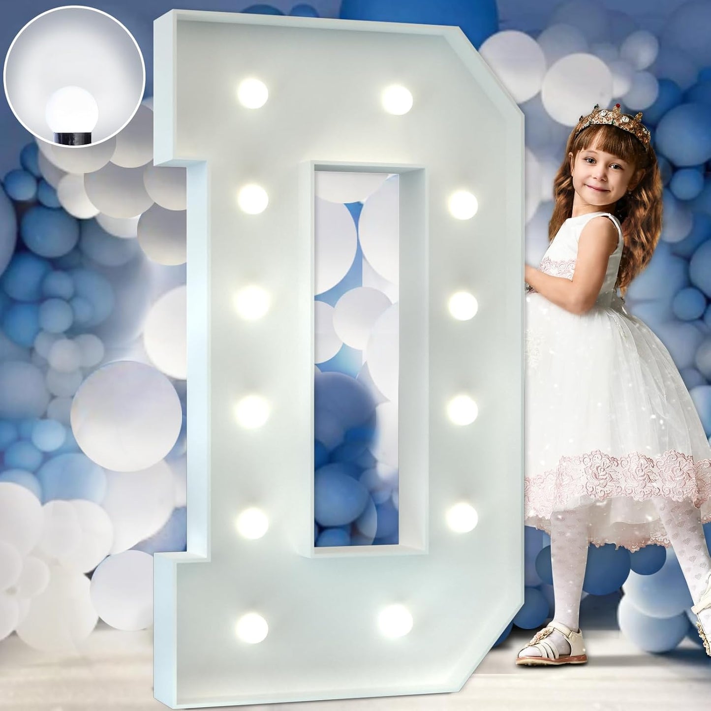Marquee Letters 4 Feet Tall Light Up Decorations for Events