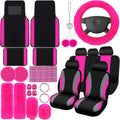 ROCEEI 47 Pcs Car Seat Cover Full Set for Stylish Interiors
