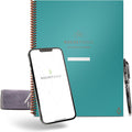 Rocketbook Smart Reusable Notebook Academic Planner - Teal 8.5in x