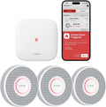X-Sense Smart Smoke Detector with Voice Alerts for Safety