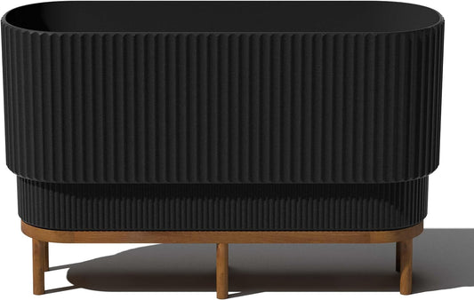 Veradek Demi Series Raised Long Planter for Modern Decor