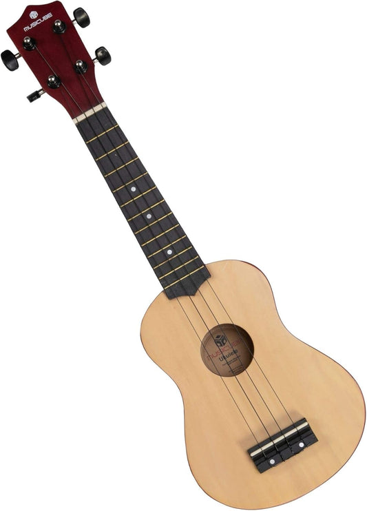 Real Wood Ukulele - Authentic Beginner Instrument