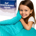 hazli Super-Soft Kids Weighted Blanket 5 Pounds - Cozy Calm for Kids