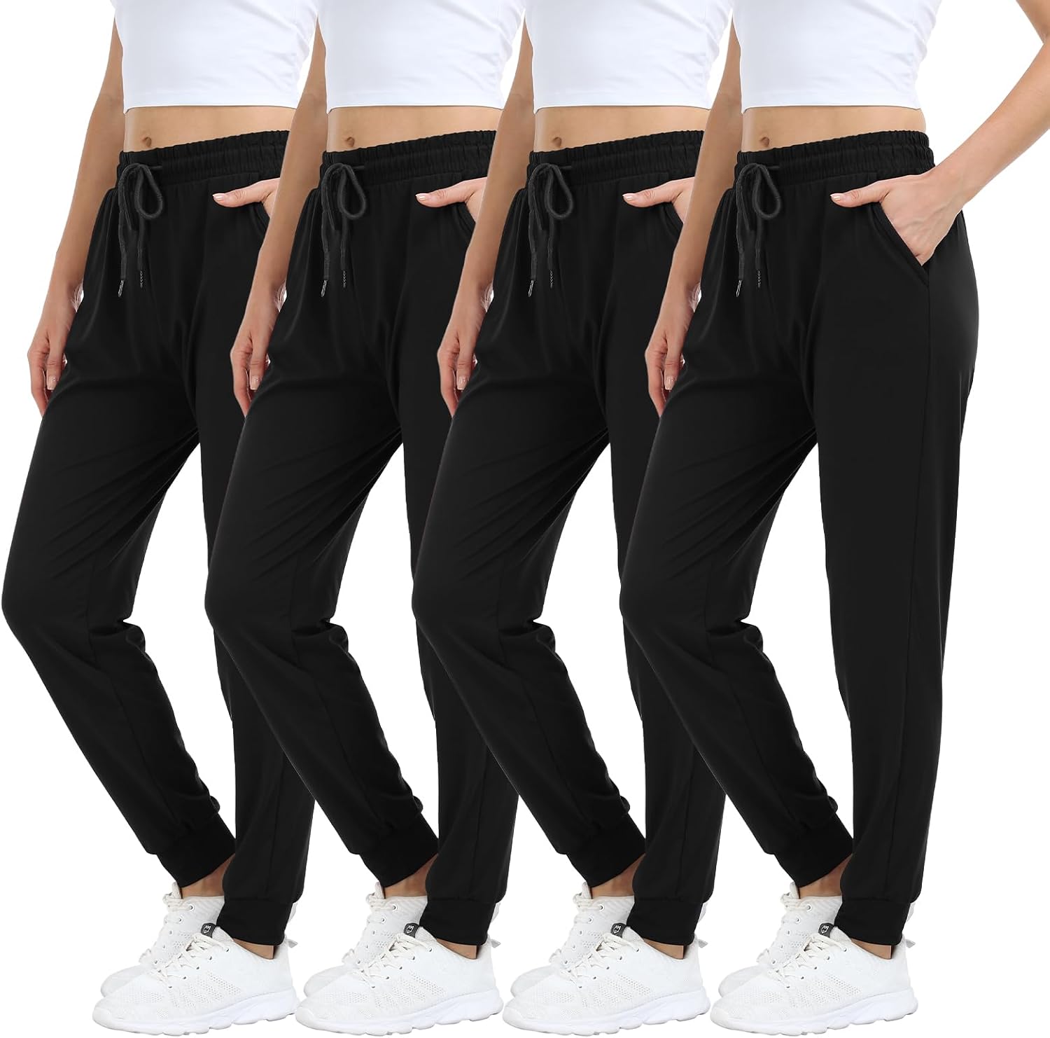 Lightweight Women's Joggers Pants for Running and Yoga Workouts