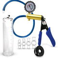 LeLuv Ultima Penis Pump - Brass Handle with Gauge and Ring Bundle