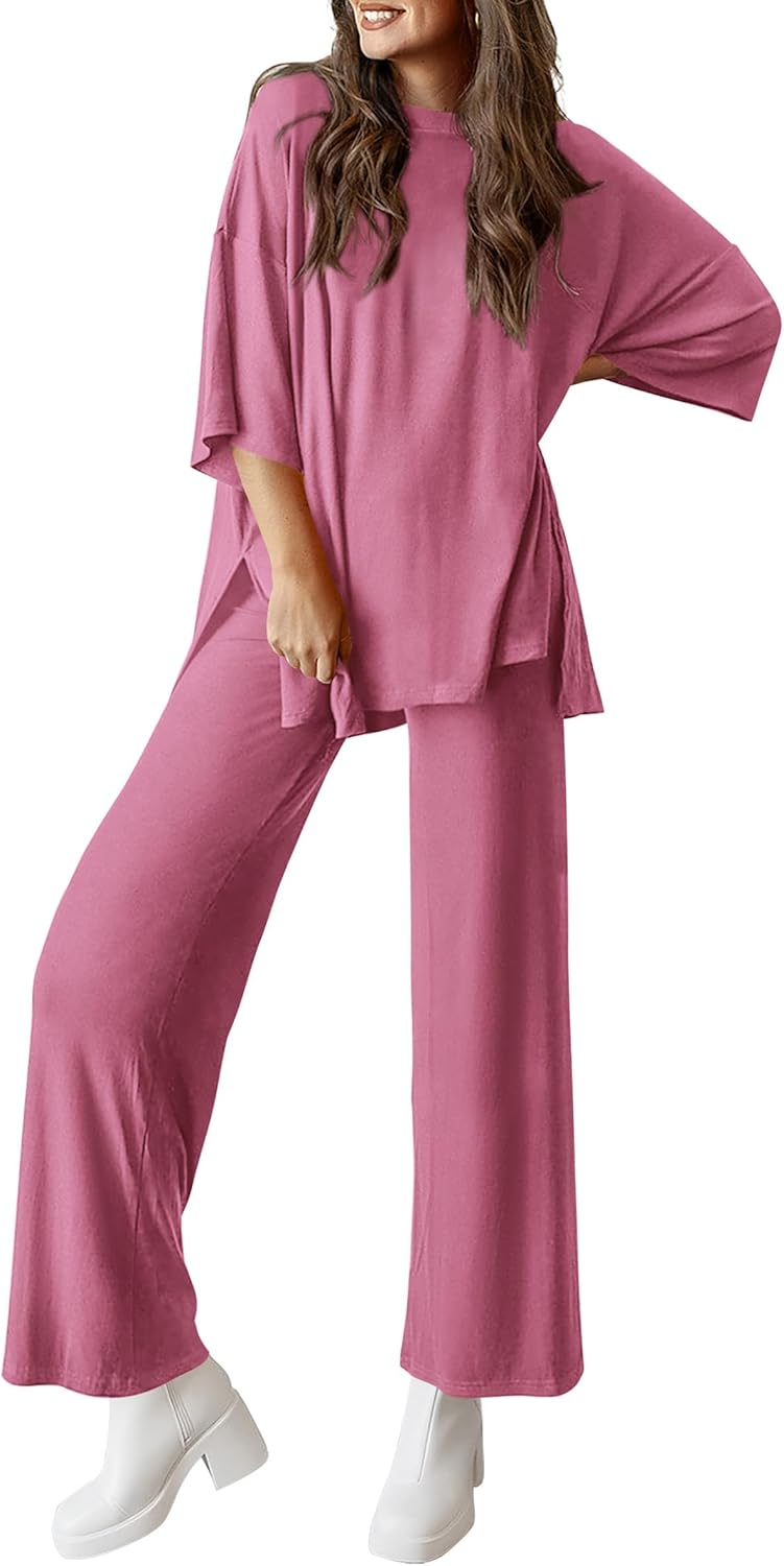 PRETTYGARDEN Two Piece Sets for Women Summer Fashion Lounge