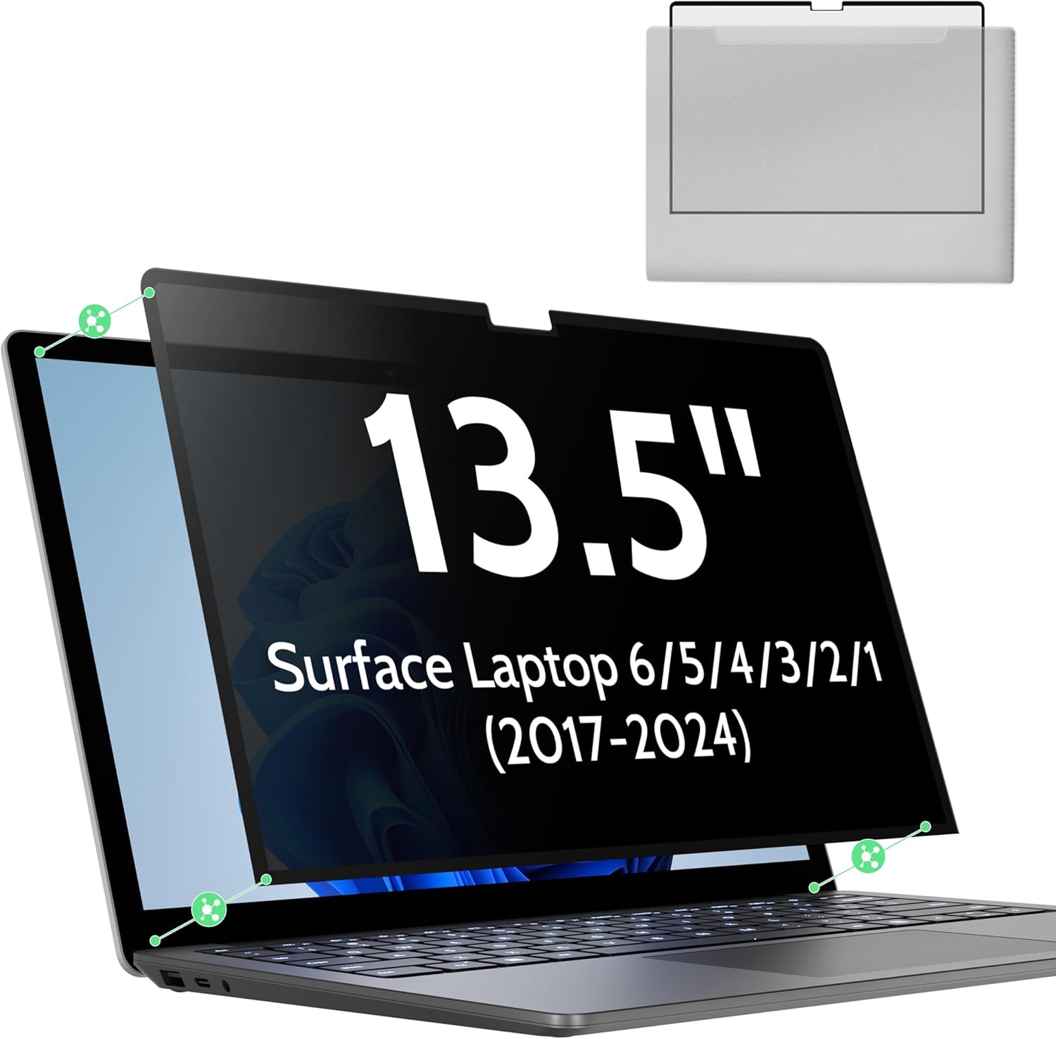 Nano 13.5 Inch Privacy Screen for Microsoft Surface Laptop 5