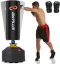 Goplus Freestanding Punching Bag 220LBS Heavy Bag with Gloves - Stable