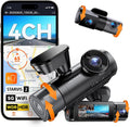 Vantrue N5S 4 Channel 360 Degree Dash Cam - Full Coverage