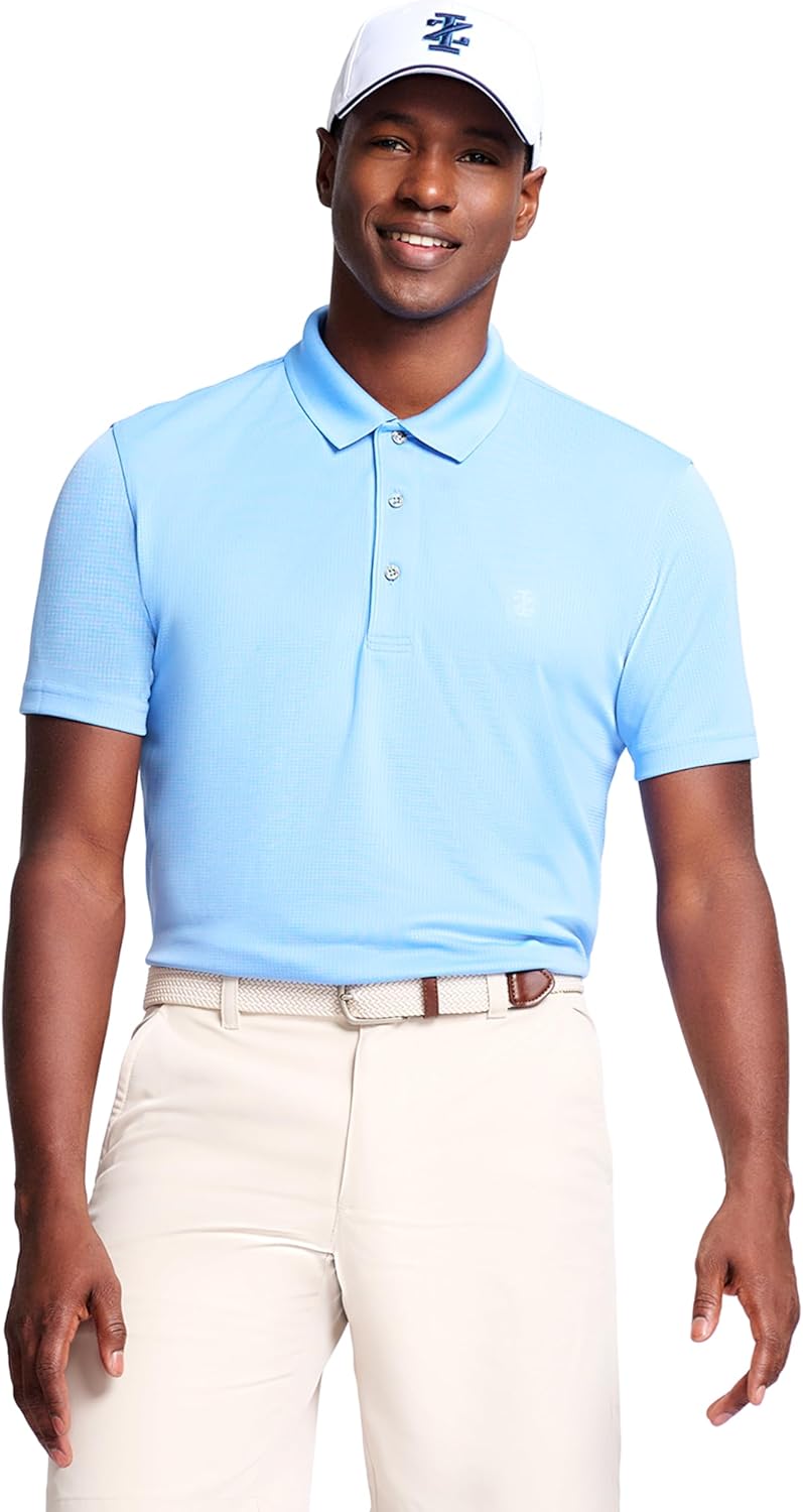 IZOD Performance Golf Polo Shirt for Men - Stretch Comfort