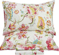 QSH Floral Bed Sheets Set Queen Size - Soft 100% Egyptian Cotton