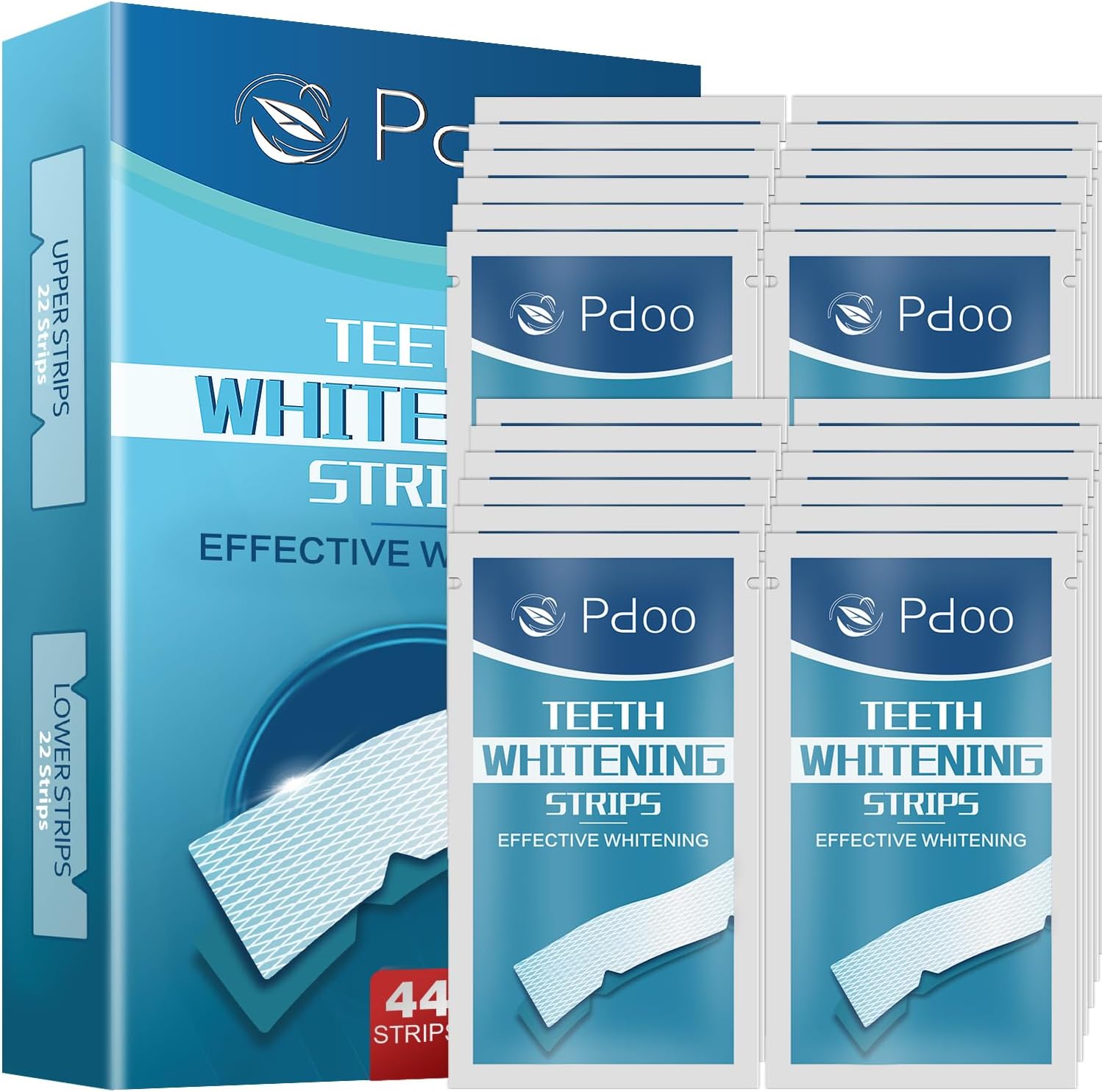 Teeth Whitening Strips for Sensitive People - 22 Treatments