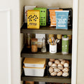 Wire Rack Covers for Pantry 12x24 in Wood Grain - Rustic Shelf Upgrade