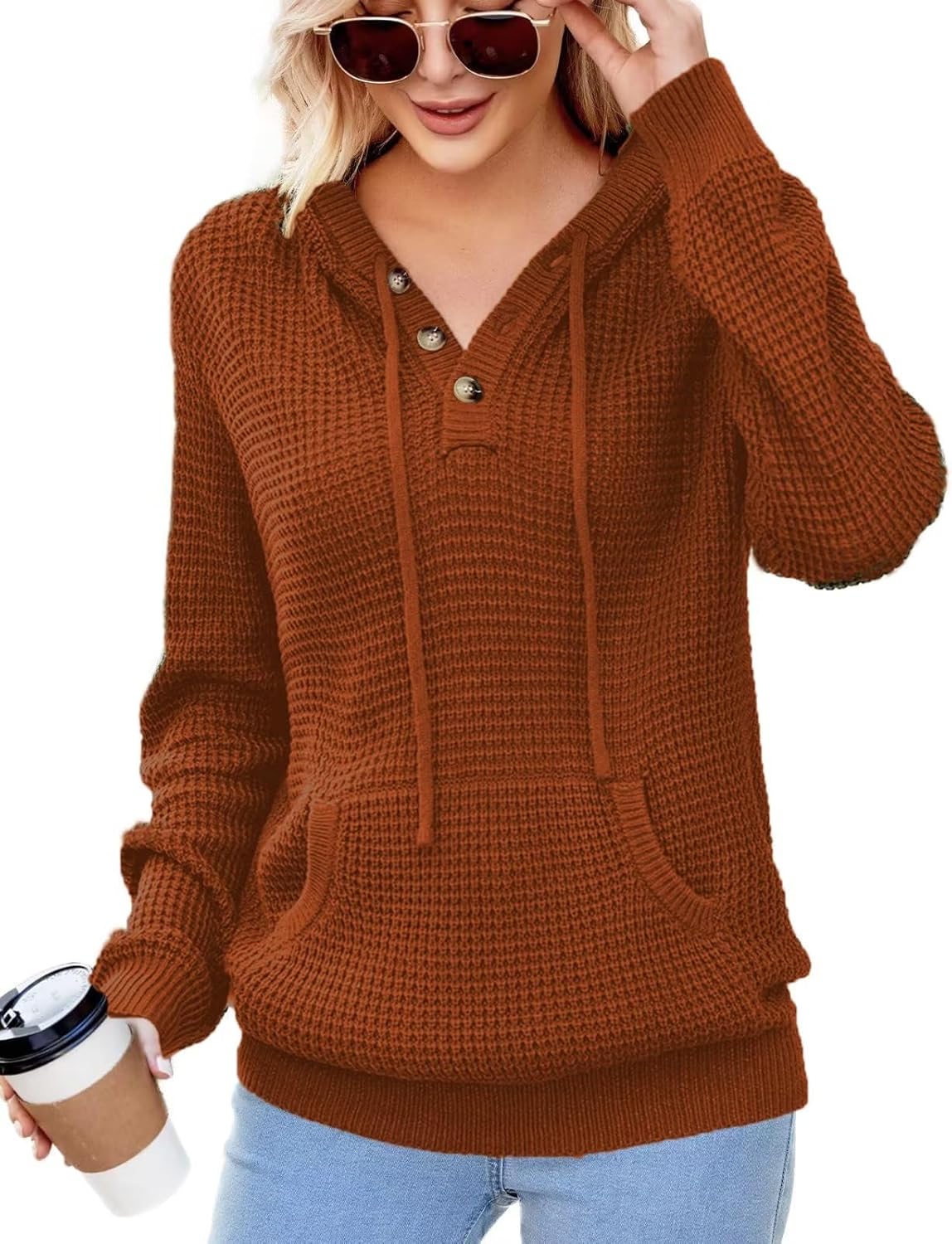VIMPUNEC 2025 Fall Womens Hoodies Oversized Casual Fashion