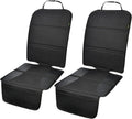 Car Seat Protector 2 Pack - Thick Padded Mat for Leather Seats