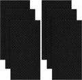 6 Pack Sound Proof Panels for Walls - Diagonal Slot Acoustic Art