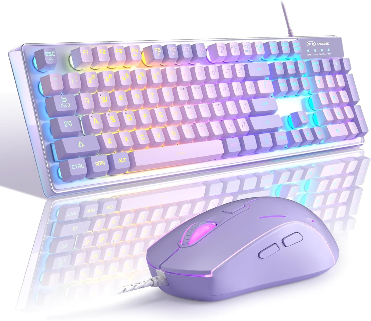Enhance Gameplay with MageGee RGB Keyboard & Mouse