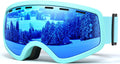 Kids Ski Snowboard Goggles for Children - Ventilated UV Protection