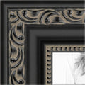 21x33 Inch Black Picture Frame - 1.25 in Antique Black Custom Poster