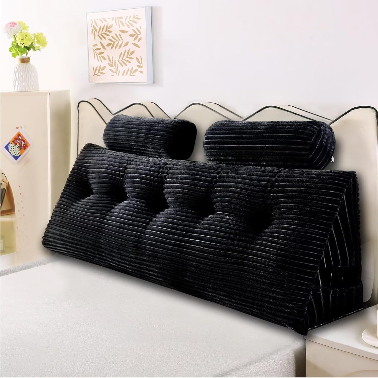 Headboard Pillow for Perfect Reading and Relaxation - Wedge Backrest