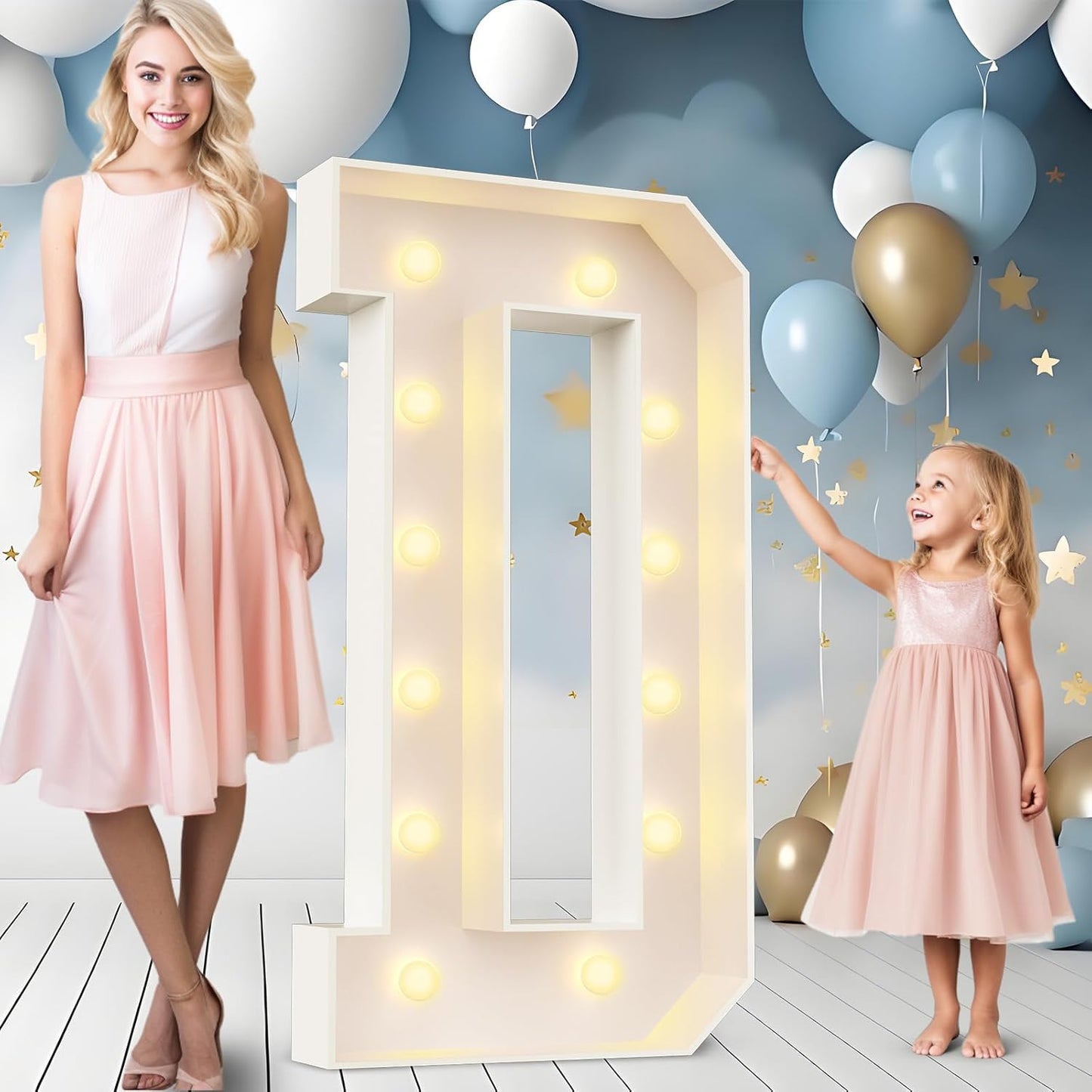 Light Up Your Party with Ledido 4FT Marquee Light Up Letters