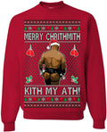 Wild Bobby Merry Chrithmith Ugly Christmas Sweatshirt - Funny Crewneck