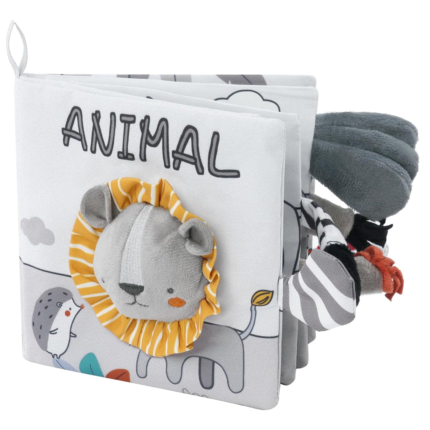 High Contrast 3D Touch Baby Book - Soft & Engaging