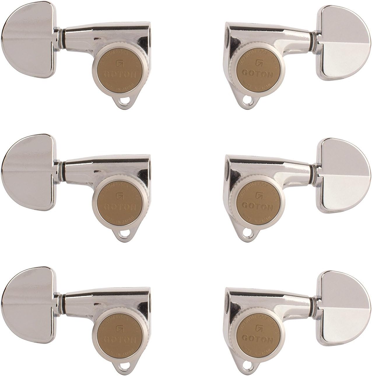 Gotoh Magnum Lock-Trad Guitar Tuners for Enhanced Tuning Stability