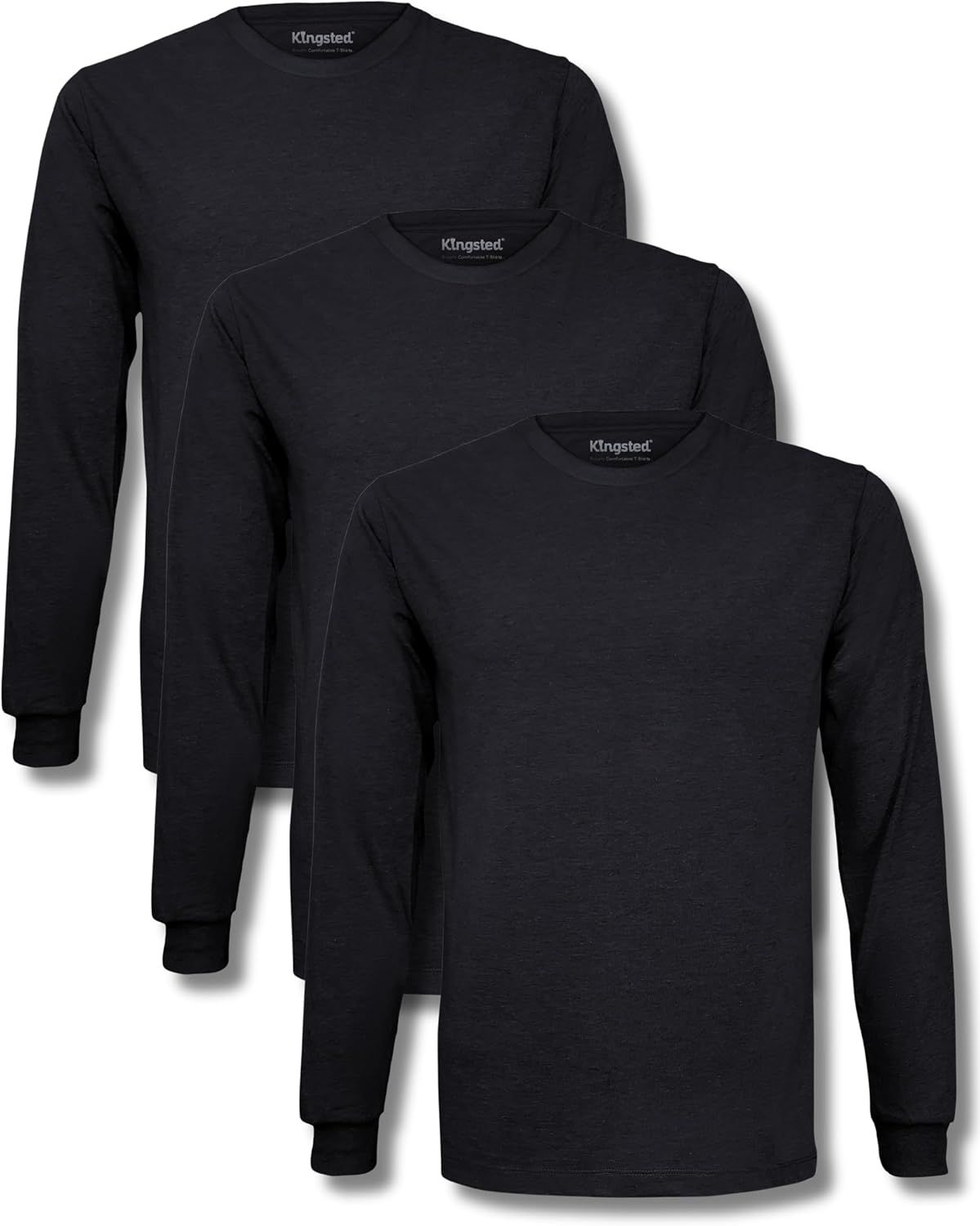 Kingsted Long Sleeve Shirts for Men - Royally Comfortable Tees