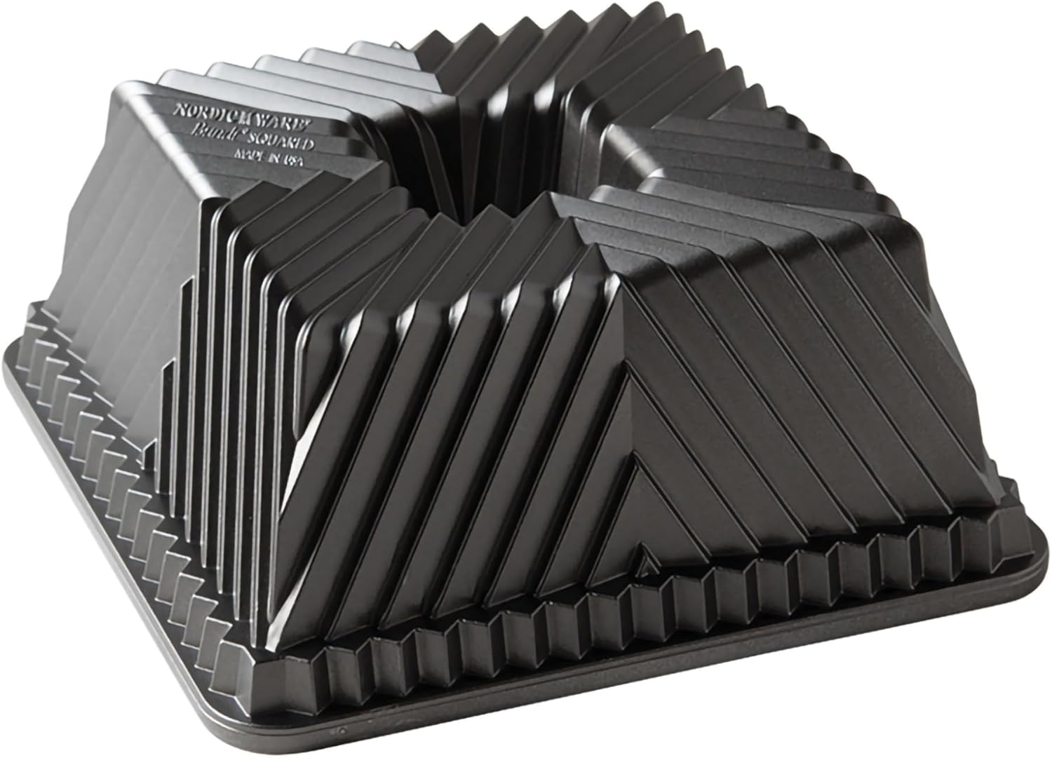 Nordic Ware Bundt Squared Pan for Perfectly Baked Cakes