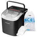 Countertop Ice Maker with Handle - 26 lbs/day Portable Bullet Ice
