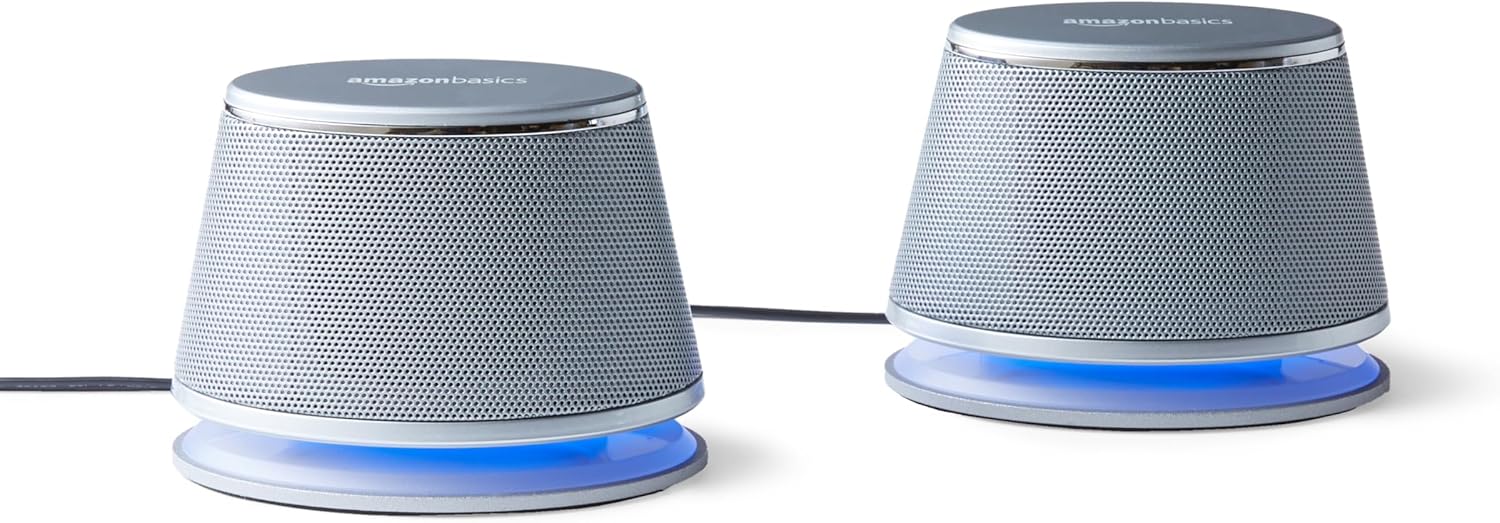 Basics Stereo Speakers: USB-Powered Sound Boost