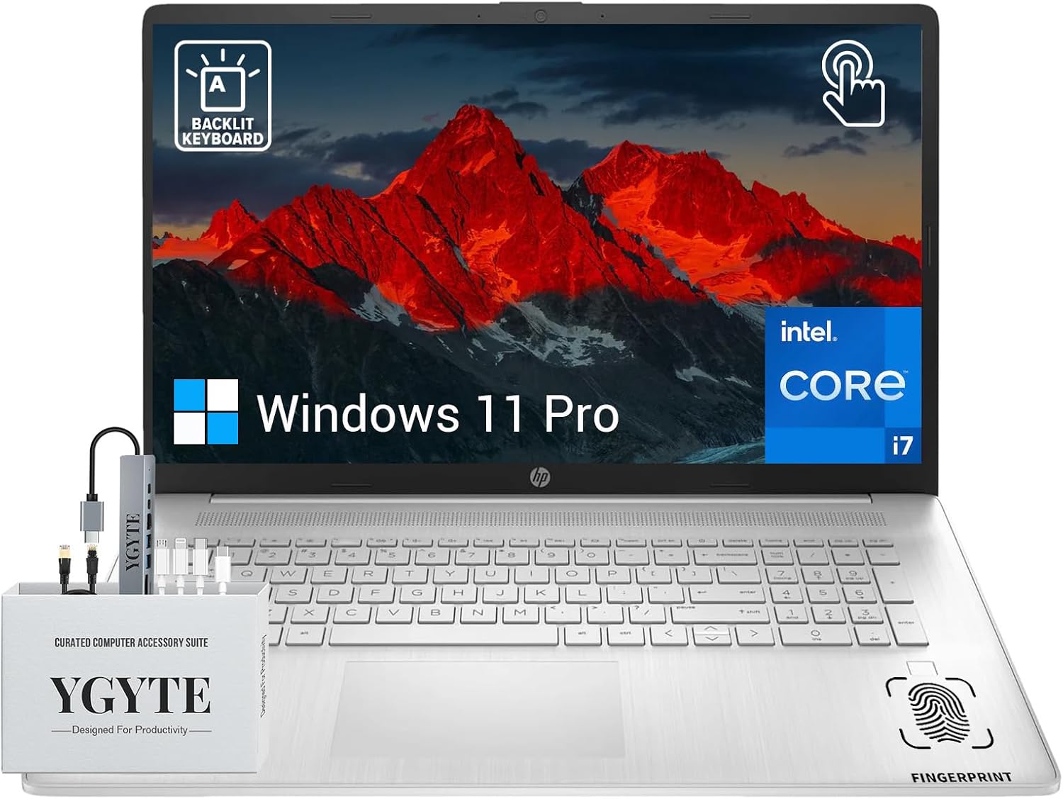 HP 17 Touchscreen Laptop with Intel Core i7 and 16GB RAM