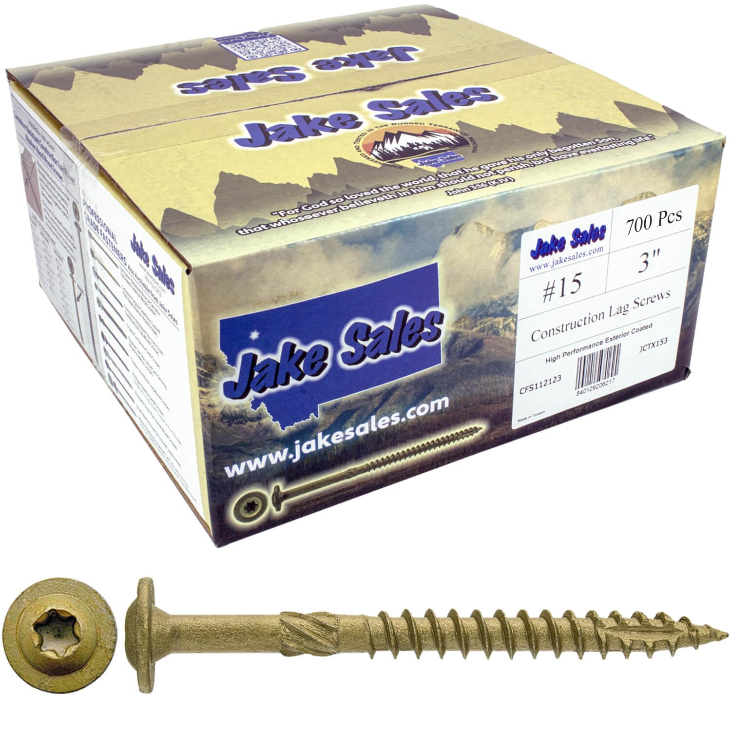 Heavy Duty Structural Lag Screw for Construction Projects