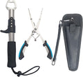 Long Nose Stainless Steel Fishing Pliers Set 8.5in - Saltwater Ready