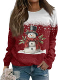 Christmas Tree Graphic Sweatshirt - Festive Fashion