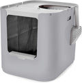 Modkat XL Litter Box - Top or Front Entry, Full Height Base
