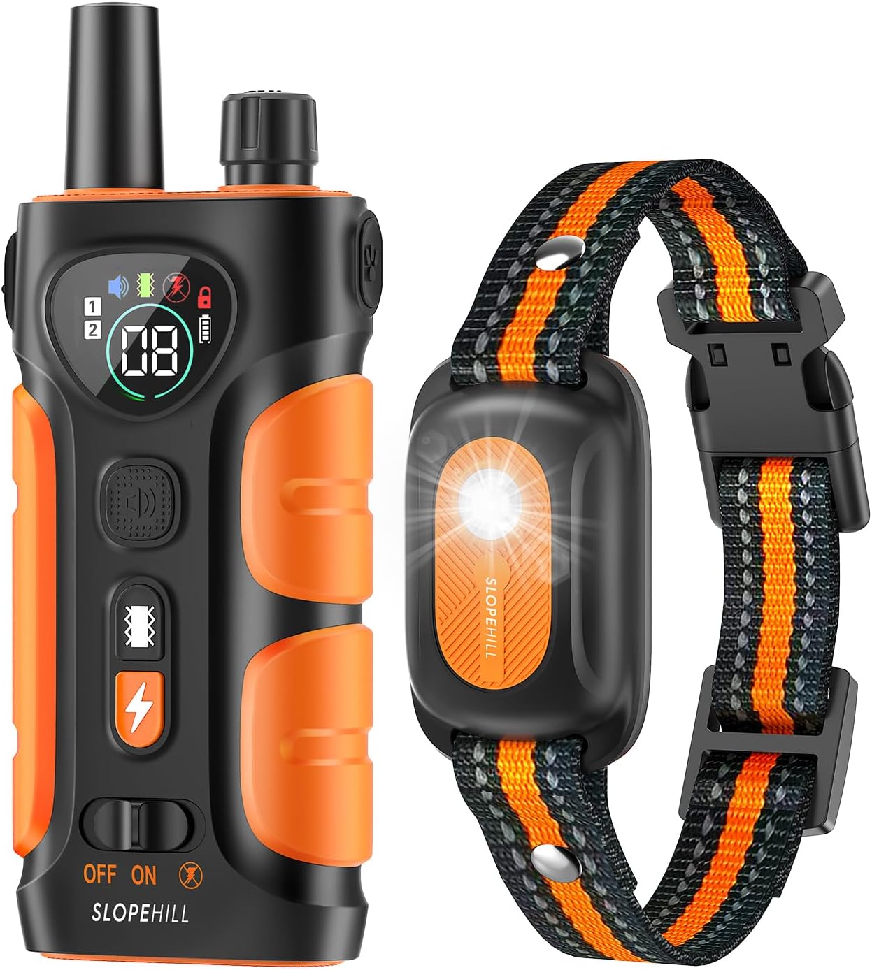 SLOPEHILL Dog Shock Collar with Remote for Effective Training