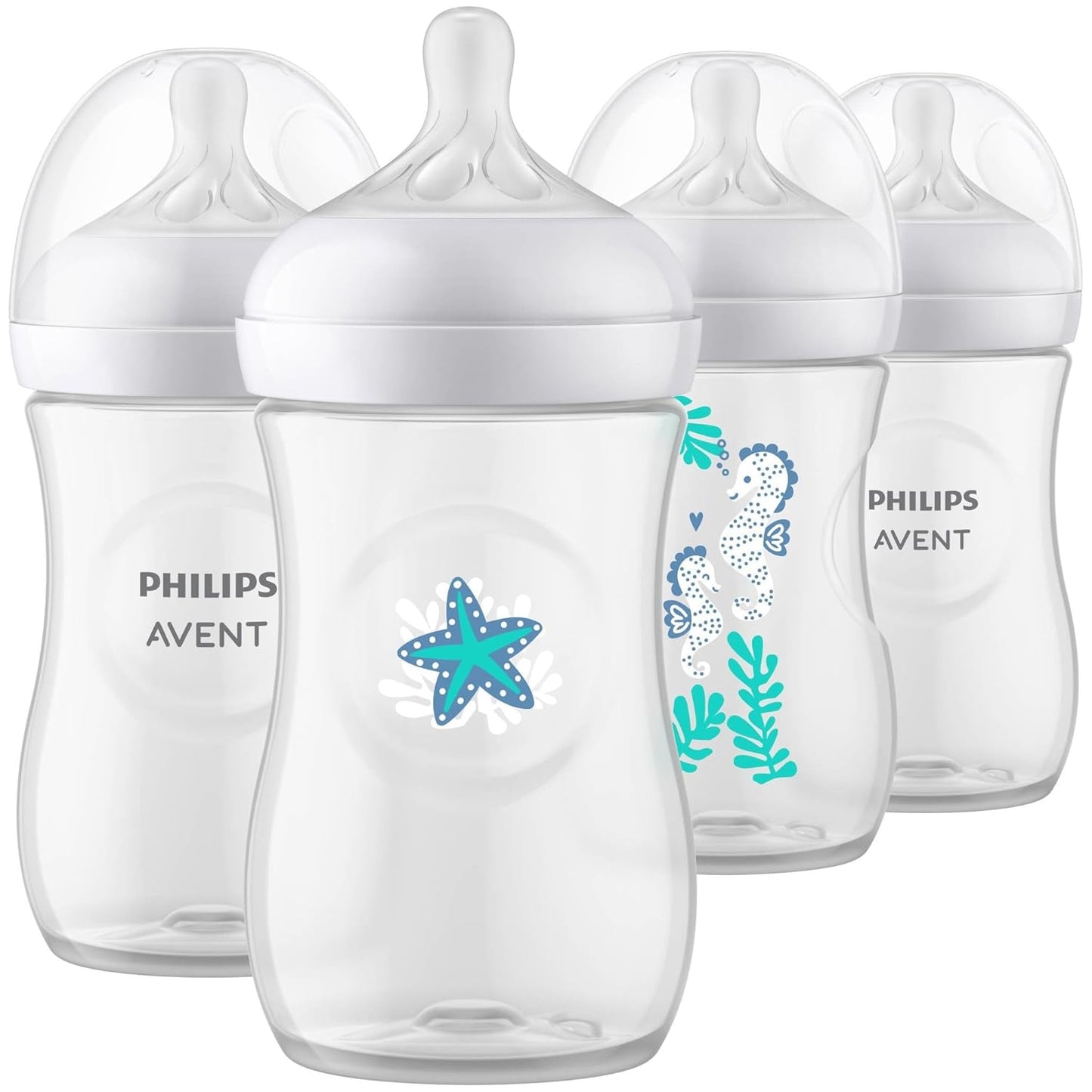 Philips Avent Sea Design Baby Bottles - 4pk, 9oz