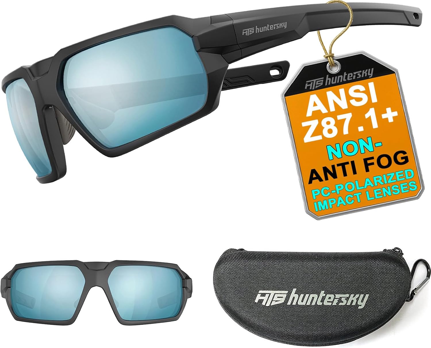 Ballistic Tactical Impact Protection Shooting Glasses for Safety
