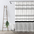 Awellife Black and White Boho Shower Curtain for Your Bathroom