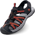 Men's Closed Toe Hiking Sandals - Waterproof Fisherman Sport Sandal