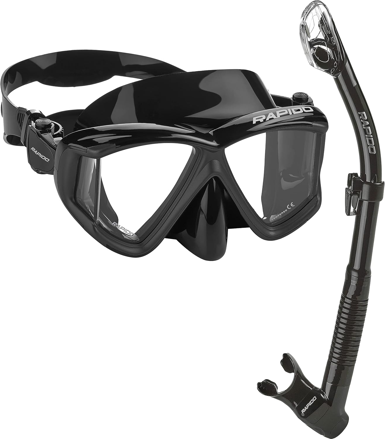 Phantom Aquatics Anti-Fog Snorkel Set
