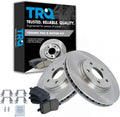 Front Brake Pad & Rotor Kit Ceramic Compatible with Chevrolet Malibu