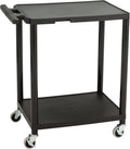 Norwood 2-Tier Mobile Utility AV Cart - Rolling Presentation Cart