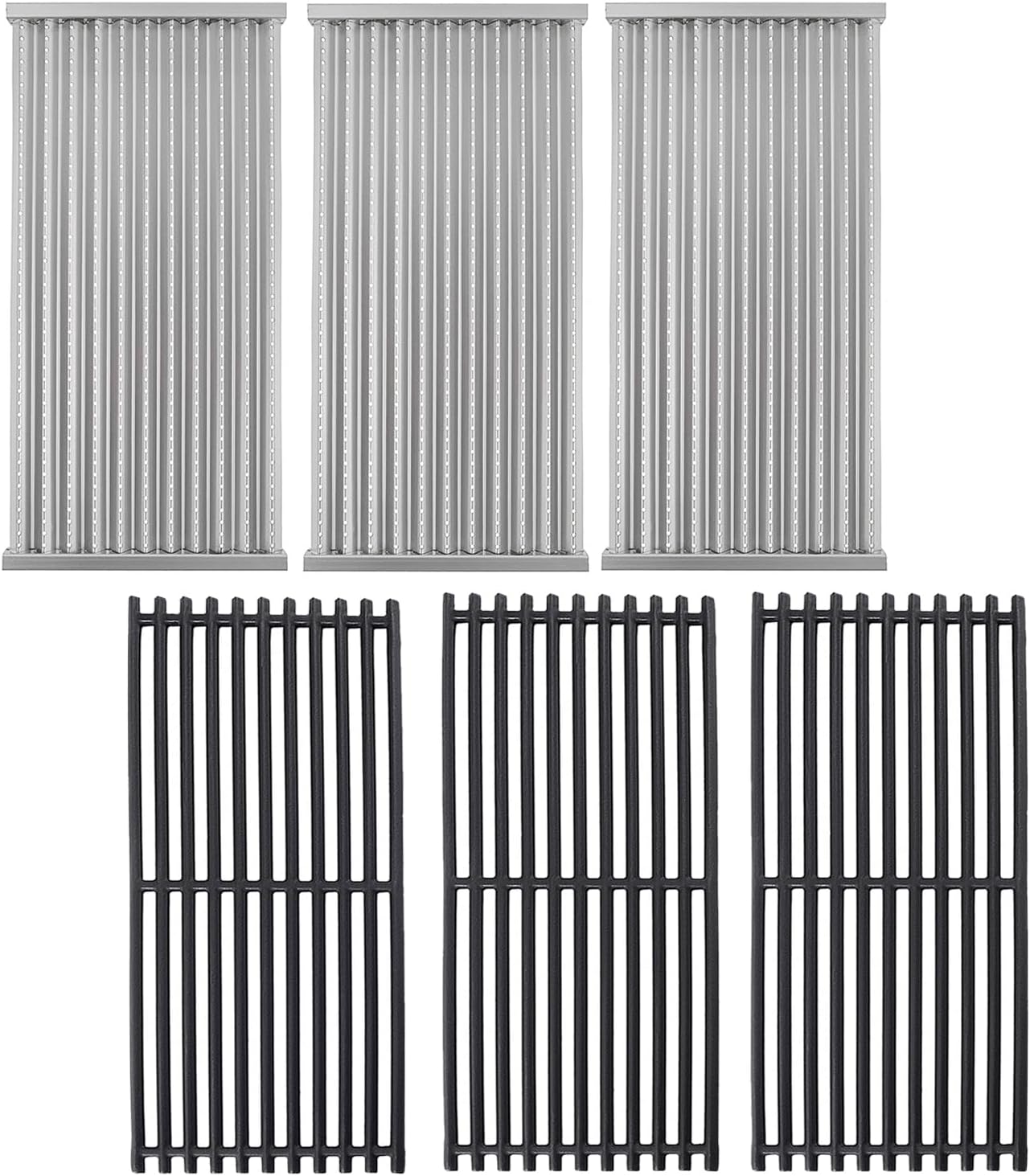 17 Inch Grill Grates and Emitters for Charbroil TRU Infrared
