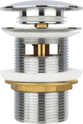 Brass Freestanding Tub Drain Pop Up Plug - Secure No-Leak Design