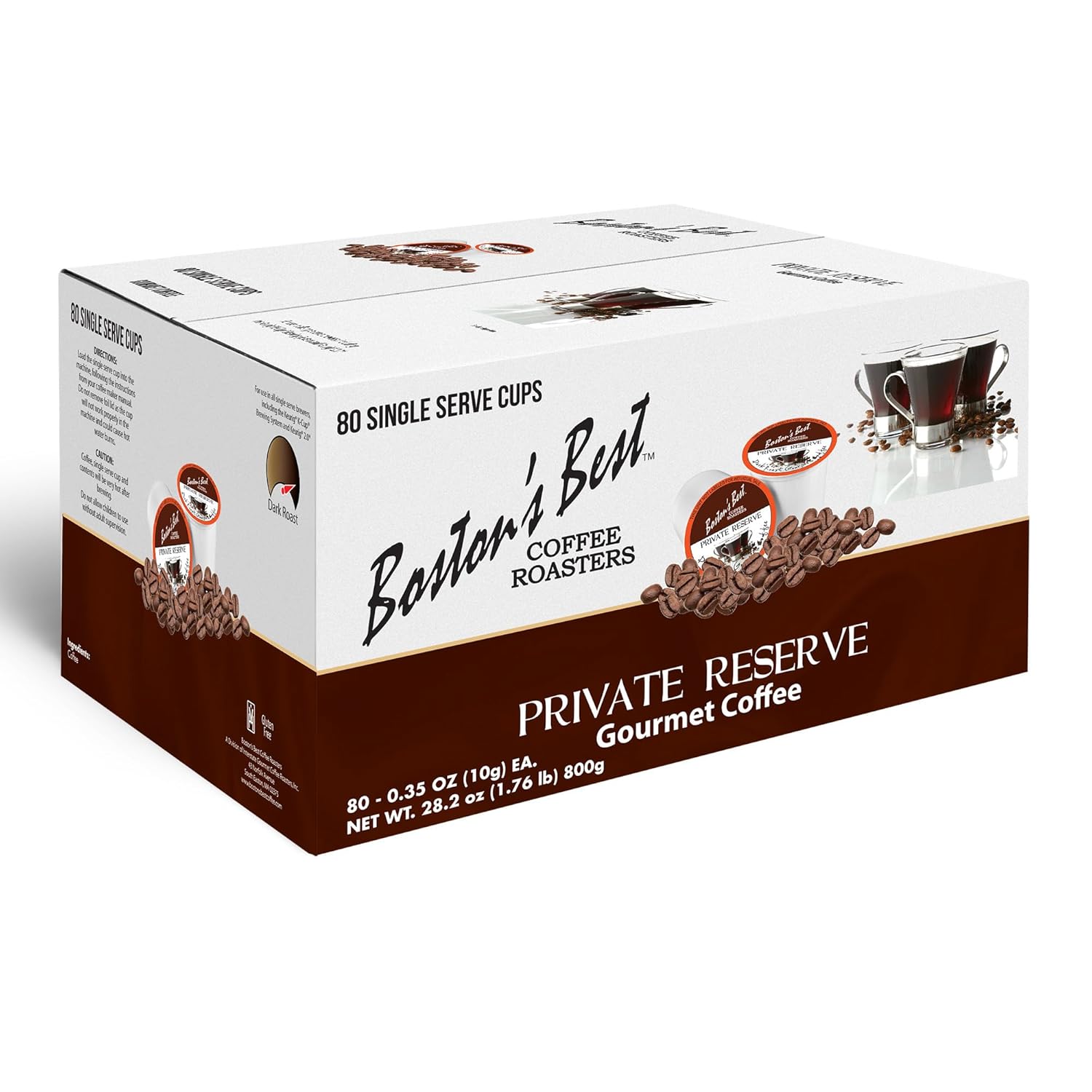 Bostons Best Private Reserve Dark Roast Coffee for Keurig